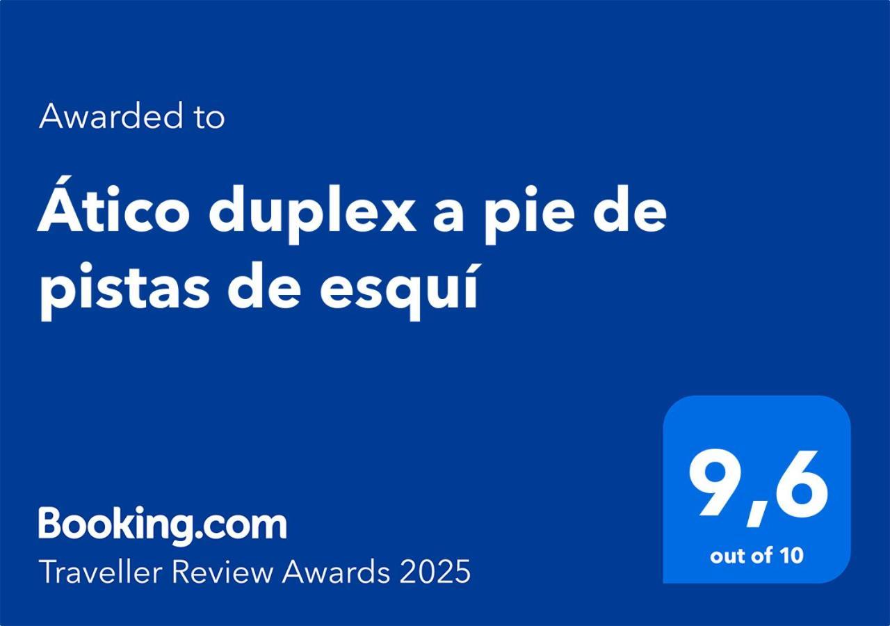 Atico Duplex A Pie De Pistas De Esqui Bed & Breakfast La Molina  Dış mekan fotoğraf